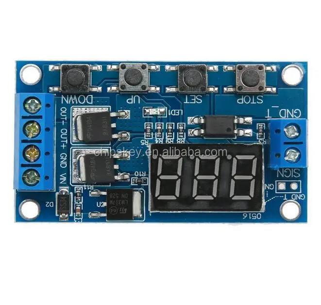 Alloet Trigger Cycle Timing Delay Control Switch Dual MOS Control for Industrial Digital Display