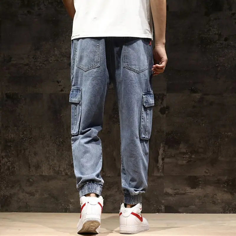 2022 Manufacture factory Smart Casual skinny jeans patterns men Mid weight