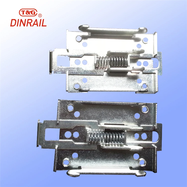 China Supplier Manufacture Guide Clamps Mounted Clip Low Carbon Steel Rail Clamp