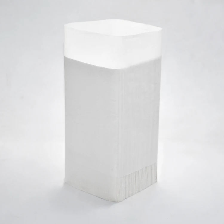 100% Virgin Pulp Tissue Paper Natural 2 Ply Pattern Printed Toilet Paper Custom Embossing Fold Hand Paper Towel