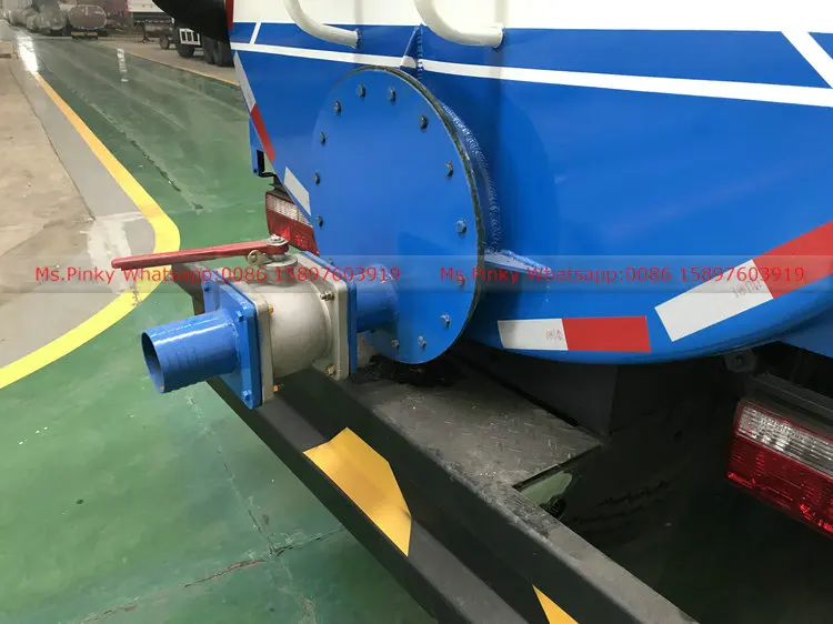 Cheaper Price DFAC Sludge Suction Truck 6m3 Toilet Truck Fecal Suction Car  for Sales