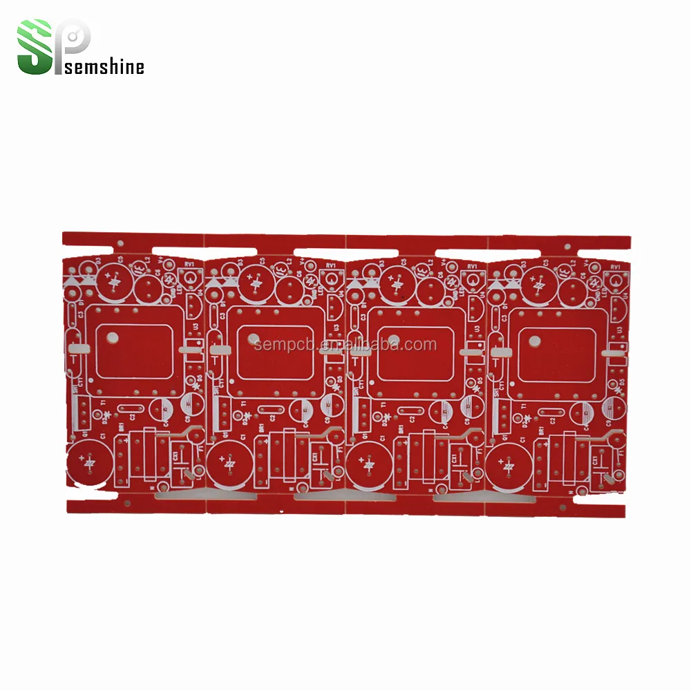  Fr4 печатная плата pcb 2 слоя зеленая Солнцезащитная маска для индукционной