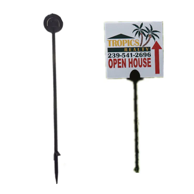 Good Quality Of  Plastic Yard Sign Stakes