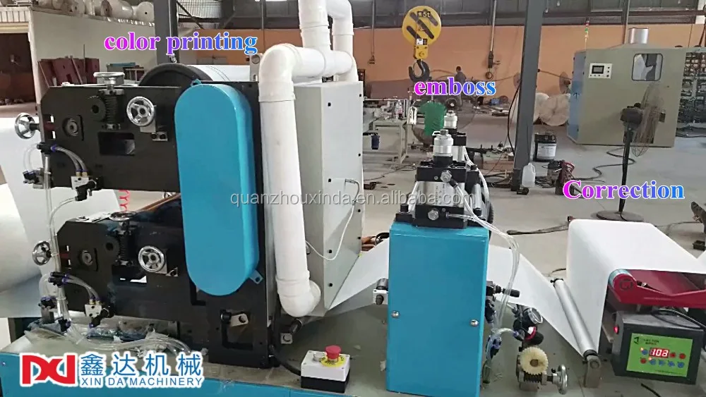 Automatic Dental Bib Making Machine Apron Folding Equipment