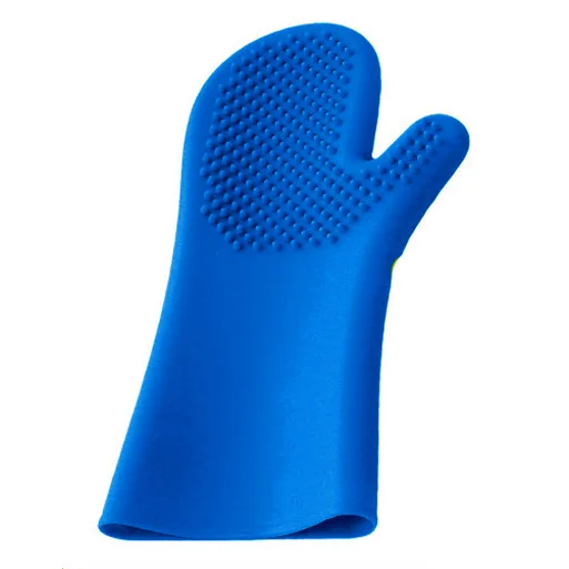 
Silicone BBQ Gloves Silicone Cooking Gloves Heat Resistant Oven Mitt 