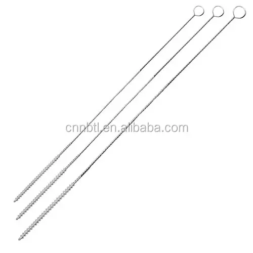 Nylon cleaning brush for straws cleaner
