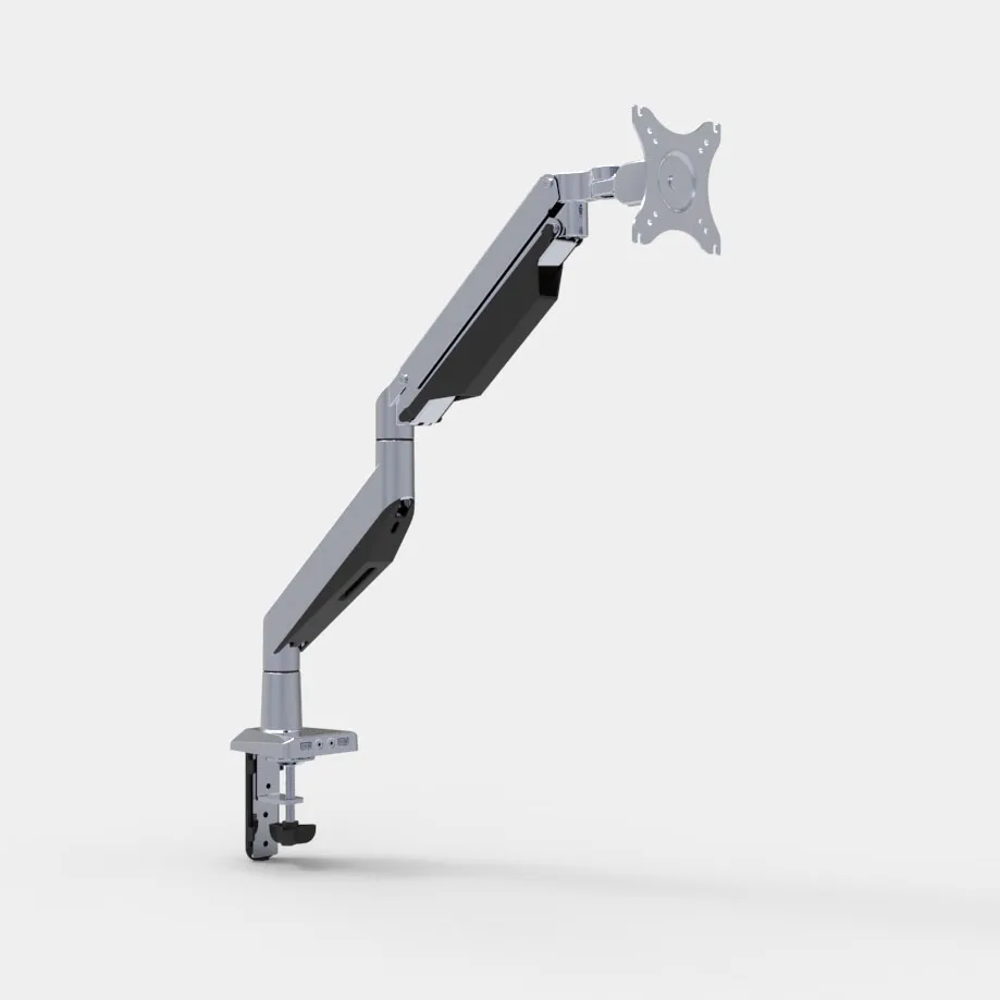 STARSDOVE регулируемый по высоте угол свободно Наклоняемый офисный одиночный ЖК-монитор arm настольное крепление