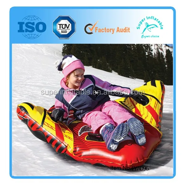 Factory Hot Sale Inflatable Snow Sled Tube with Handle