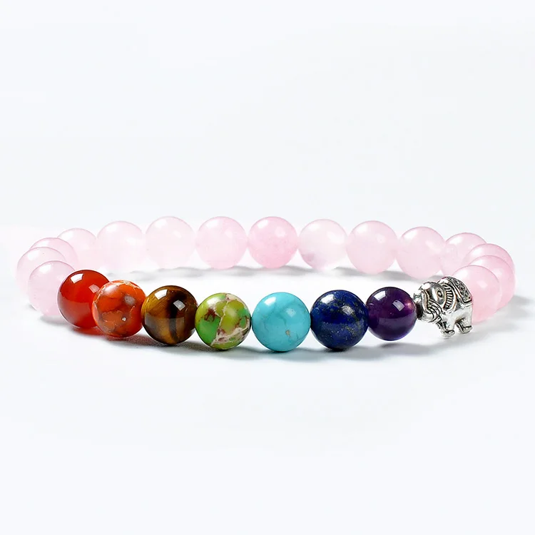 F114   2019 new women fashion quartz beads bracelet girls