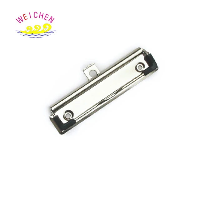 
office high quality 100mm metal clipboard clip with hanger and protective corner clip board clamps 