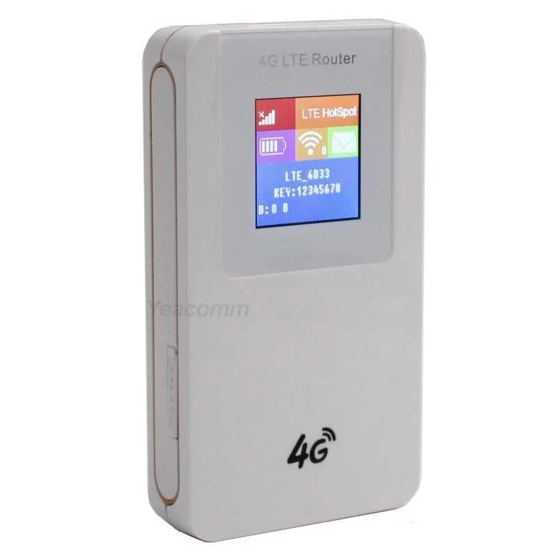 L100 portable hotspot travel 4g mini WiFi router with power Bank function