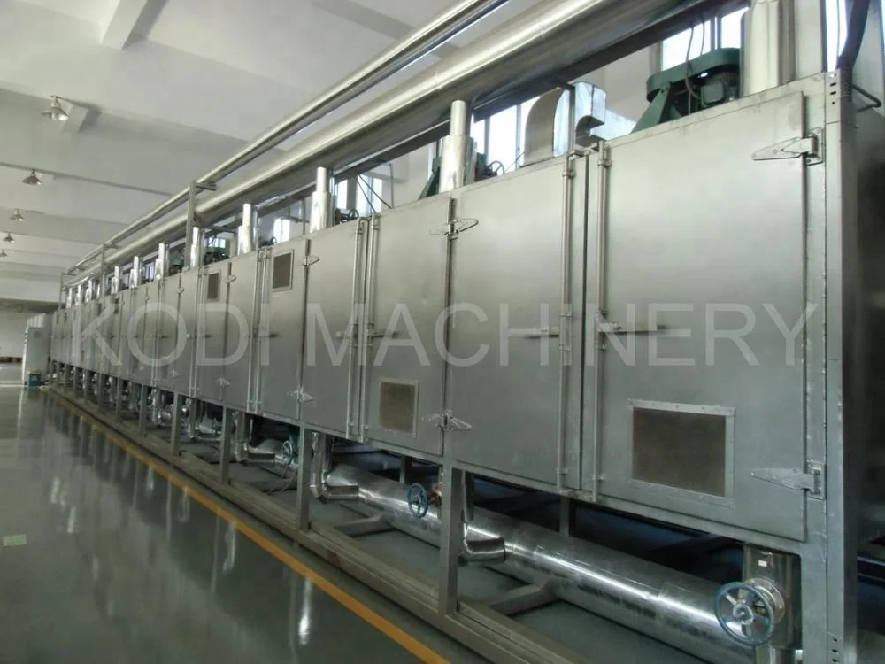 DW model continuous Carrageenan  belt dryer seaweed dryer machine
