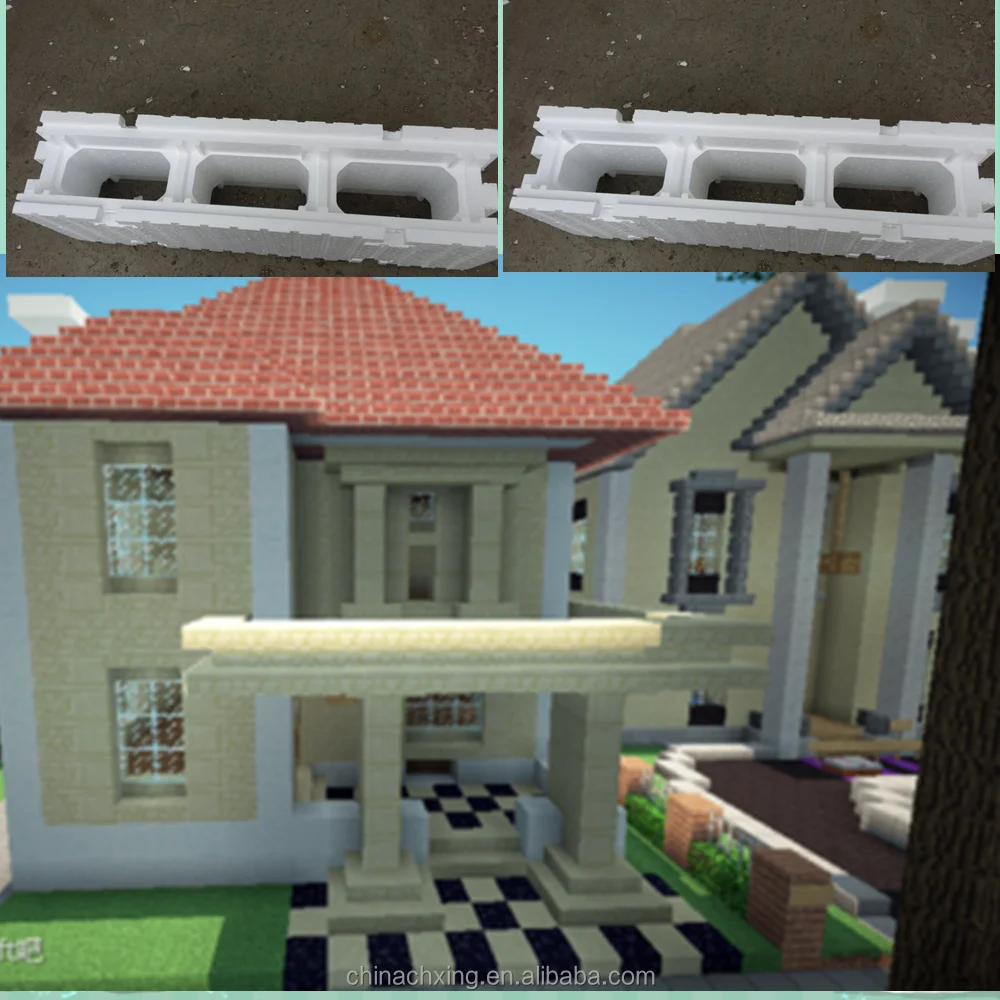 styrofoam material ICF foam block hot sales construction foam board