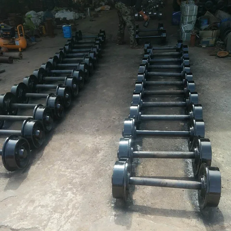 
Cast Steel Railway Wheel and Axle for Mining Industry 