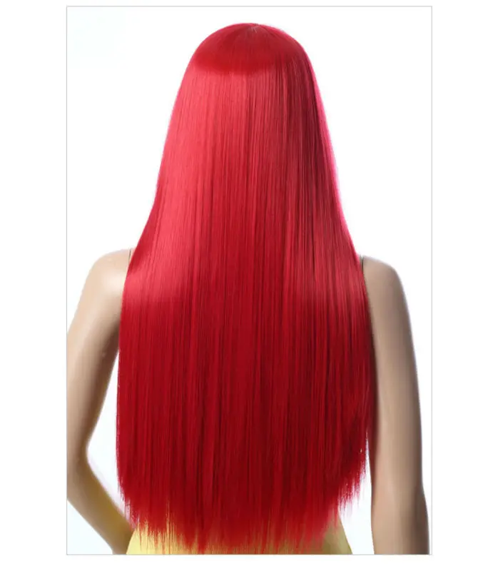 Сумасшедший цвет очень длинная оплетка без спутывания шелковые вечерние