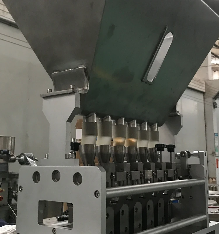 4 lanes automatic salt sugar medicine granule multi lane stick bag automatic 1g 2g 3g 5g 7g packing machine