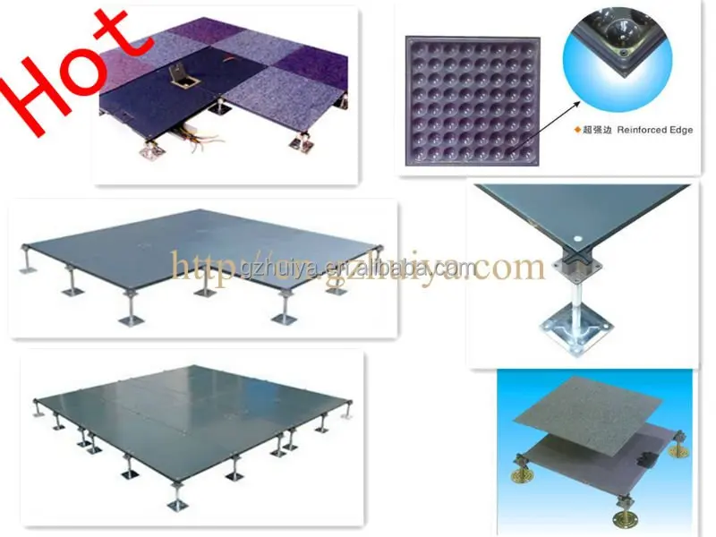 OA bare finished steel raised floor 600*600mm