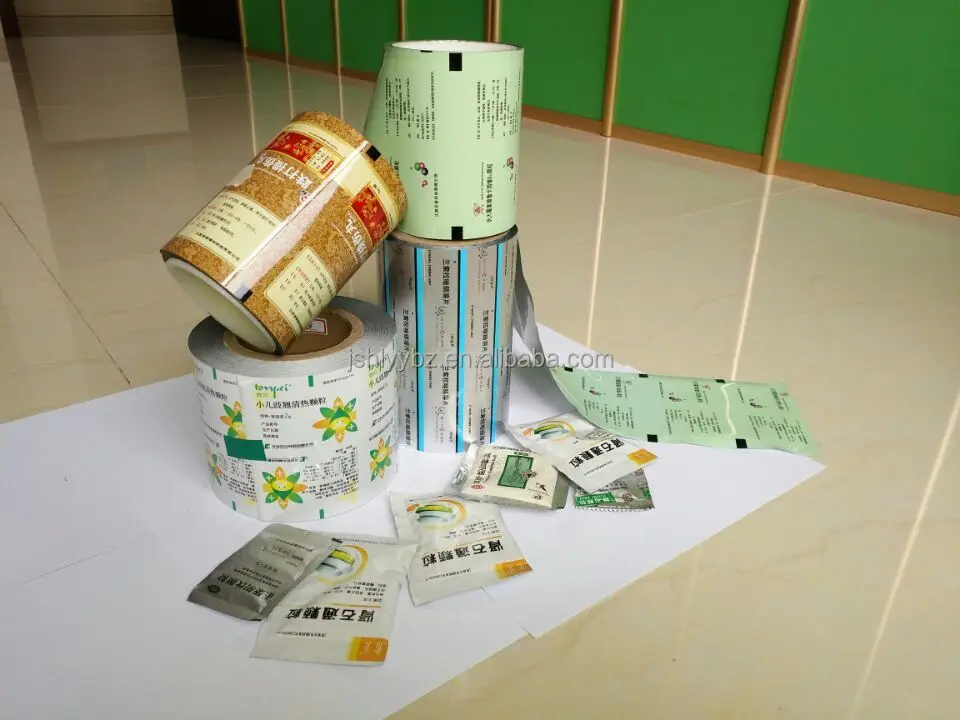 Printed Sachet Packaging Film Roll Metallized Film Food&medicine Film Laminated Material