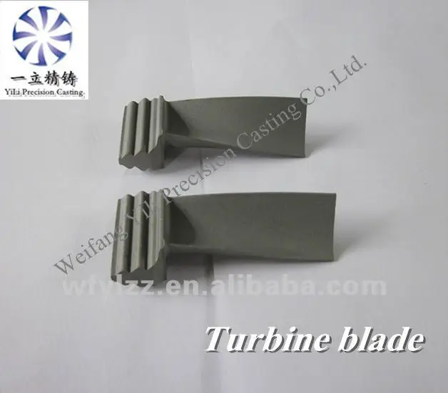 Turbocharger turbine blade used for detroit diesel spare parts