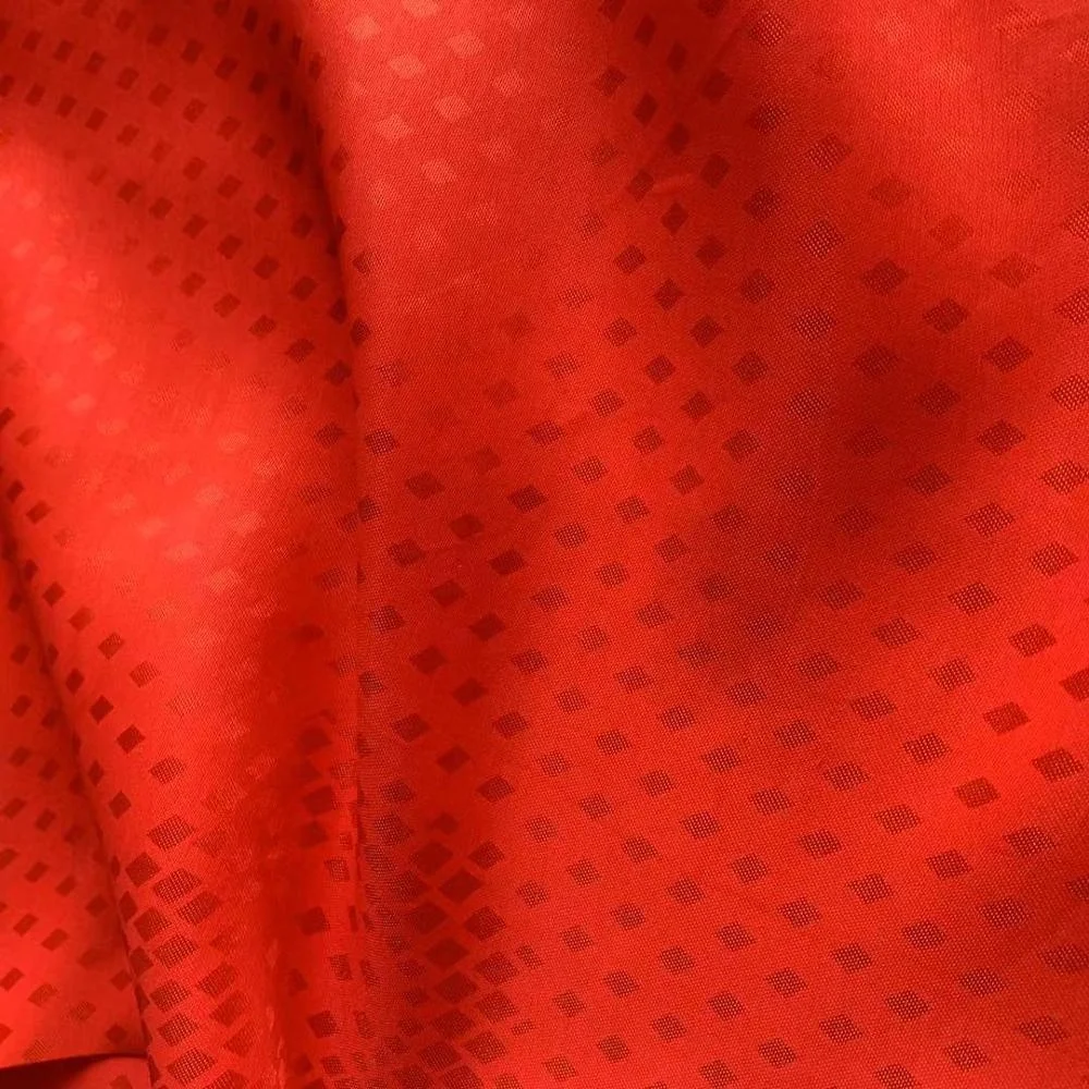 Shaoxing Polyester Textile Wholesale Satin Jacquard Fabric for Pajamas