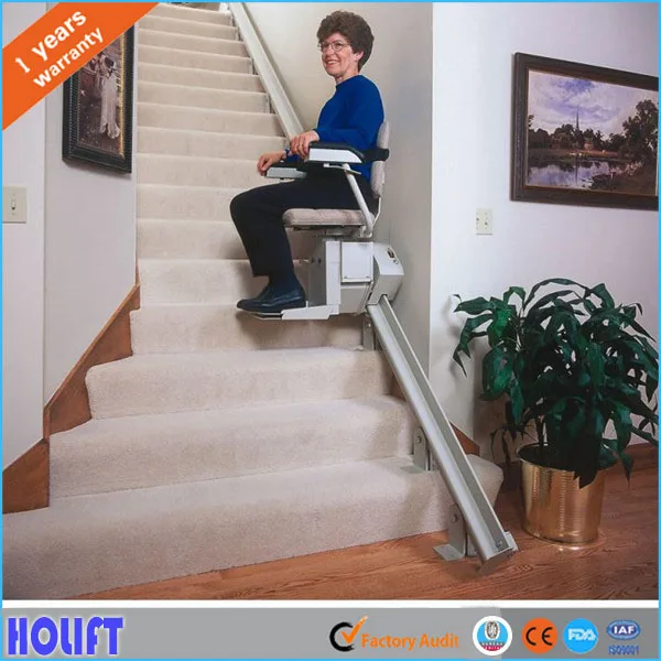 Holift brand new model accessibility indoor small home curve stair lift