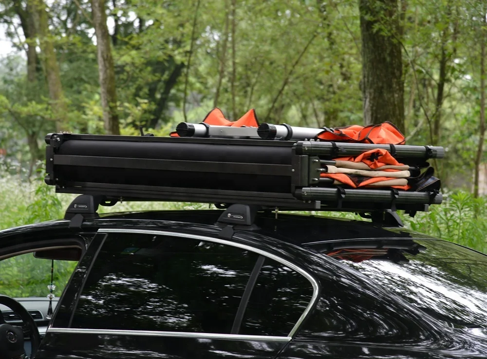 Manufacturer Waterproof fits 2 People  Foldable Roof Tent Car Roof Top Outdoor Camping