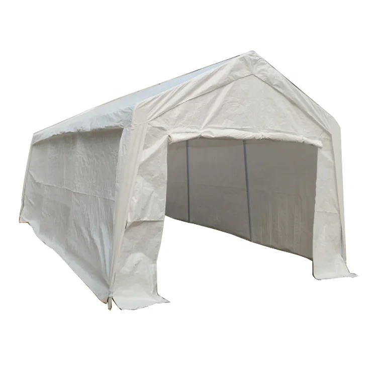 Waterproof PE Cover Steel Tube Car Port Garage Shelter carport garage modern carport 6m x 3m