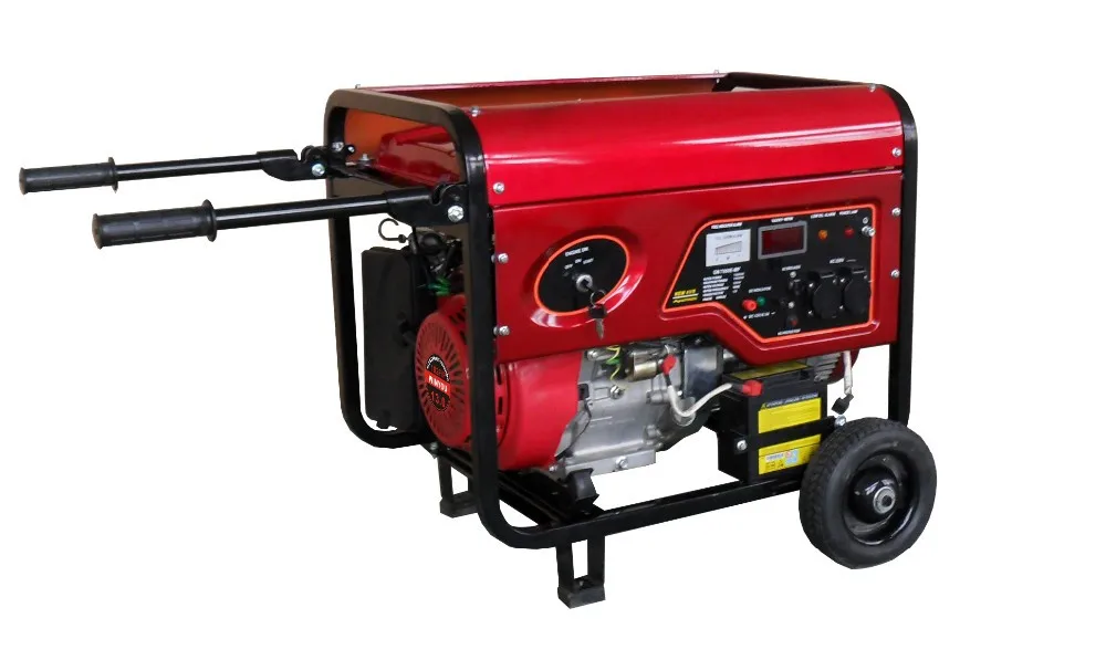 7KW petrol generator with192F 17HP engine.