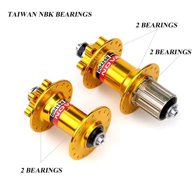 Hot Selle Novatec D041SB D042SB 32 36H Mountain Bike Disc Brake Hub