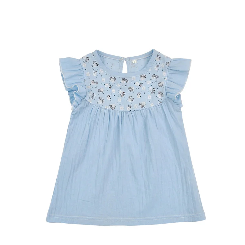 New Mold 1 Year Children Clothes Flower Girl Dress Cute Baby Girls Dresses Ruffle Sleeve Baby Girls Clothes Short Sleeve Long