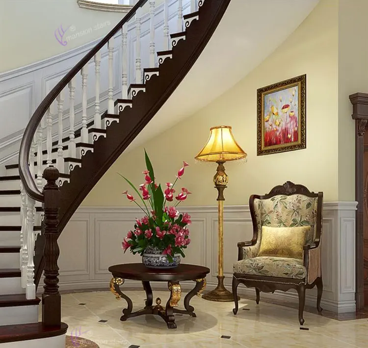 
Ornamental Carved Solid Wood Balustrade For sale 