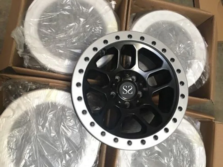 5x127 Bead Lock 17x8 Aluminum Casting Wheel For Wrangler