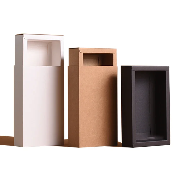 manufacturer  wholesale folding kraft paper cardboard soap box wit best price