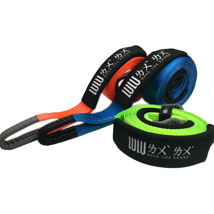 Off Road Snatch Strap Car Towing Strap Winch Strap Tow Strap 4X4
