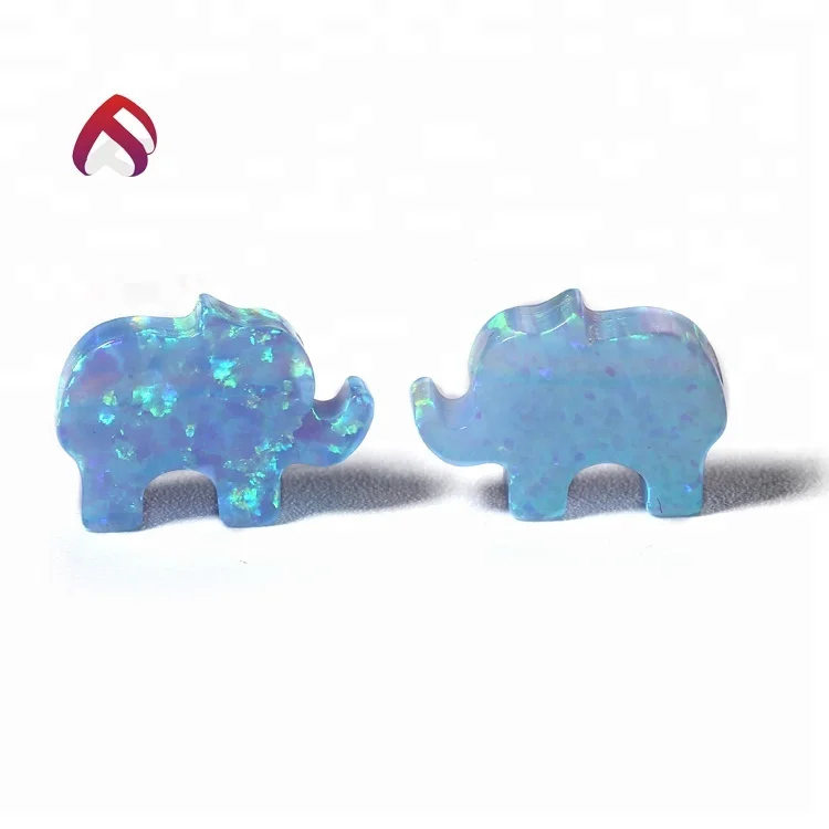 Best selling 7x11mm moon shape kyocera synthetic opal loose charms for buyers