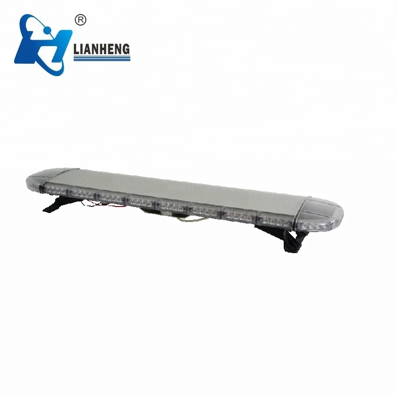 12V Amber LED Vehicle Police Warning Strobe Bar Lights