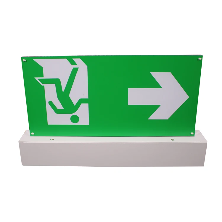 
emergency exit stickers buses SAA CE ROHS 3 years warranty led acrylic exit sign led emergency exit sign 