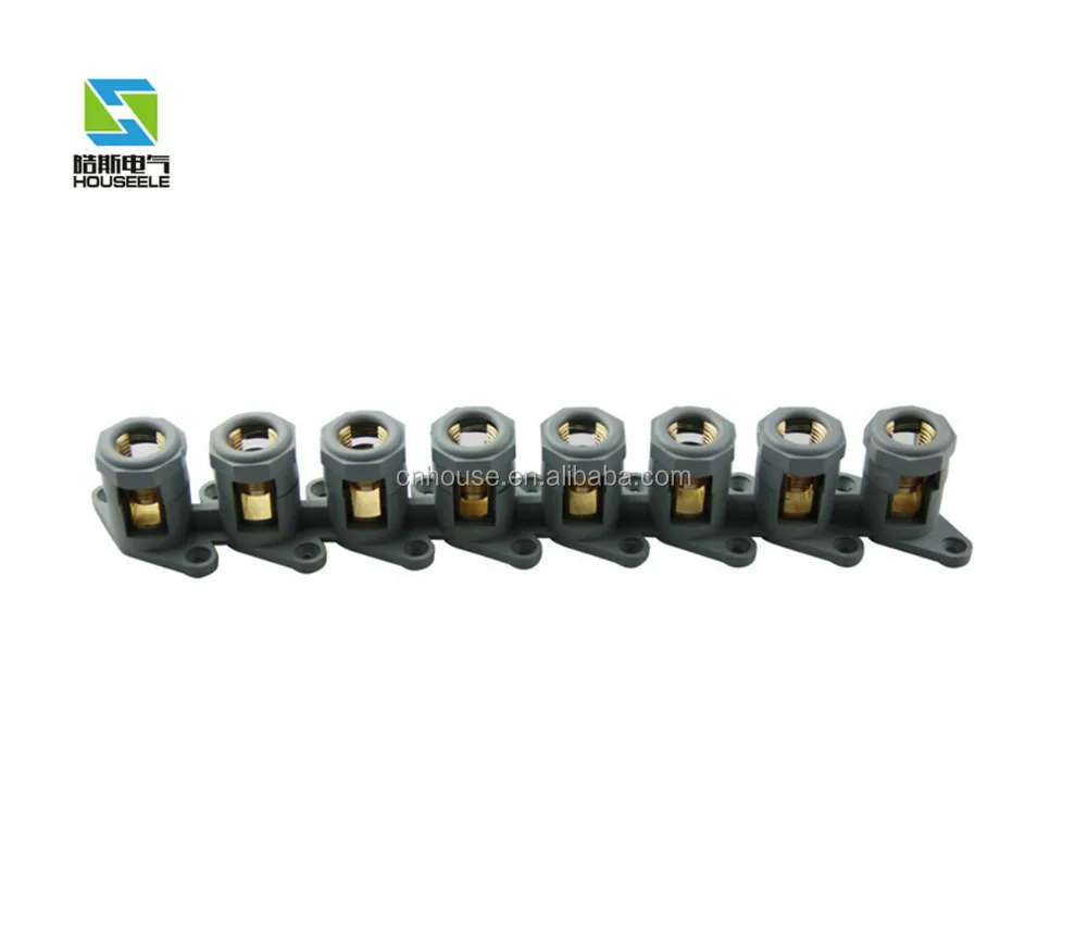 HSL8X1 35mm Industrial plastic nylon terminal for street lighting poles fuse box