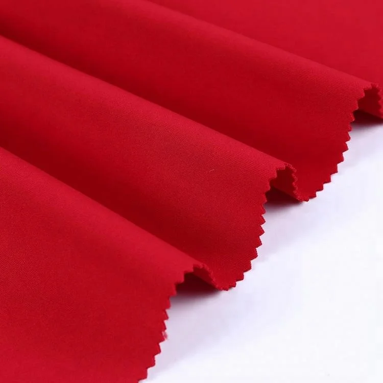 
Factory price red sewing fabric scuba double knit fabric suppliers 