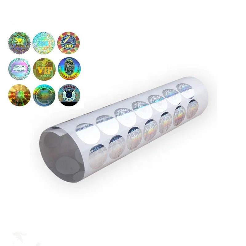 Custom uhf rfid sticker anti-counterfeiting technical security cheap 3D hologram sticker