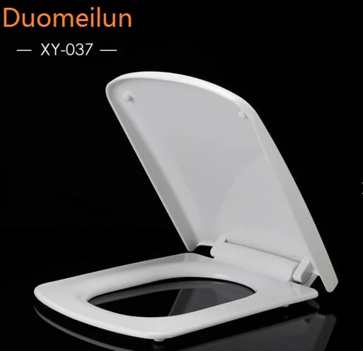 Конкурентоспособная цена, квадратное сиденье для унитаза, санитарная крышка от производителя с мягким закрытием
