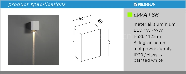 140lm up Down External Contemporary Wall Lights