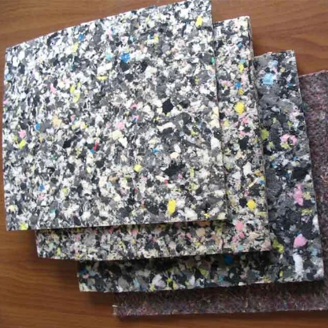 PU foamed sponge carpet pad/carpet underlay