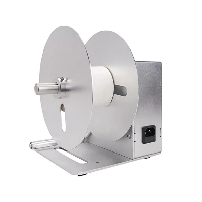 Digital Automatic Label Rewinder Clothing tags barcode Stickers rewinding machine