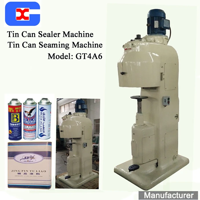 Big Round and Square Tin Barrel Can Sealing Seamer Machine