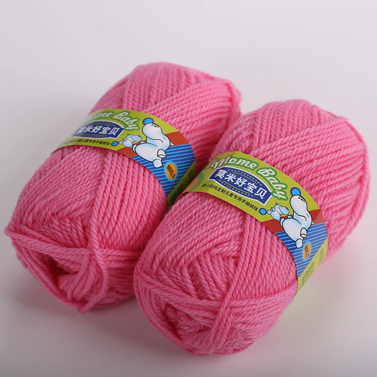 
Space Dyeing Acrylic Hand Knitting Yarn on Ball 