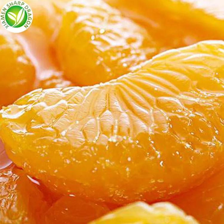 Peeled fruit canned mandarin orange segments in price