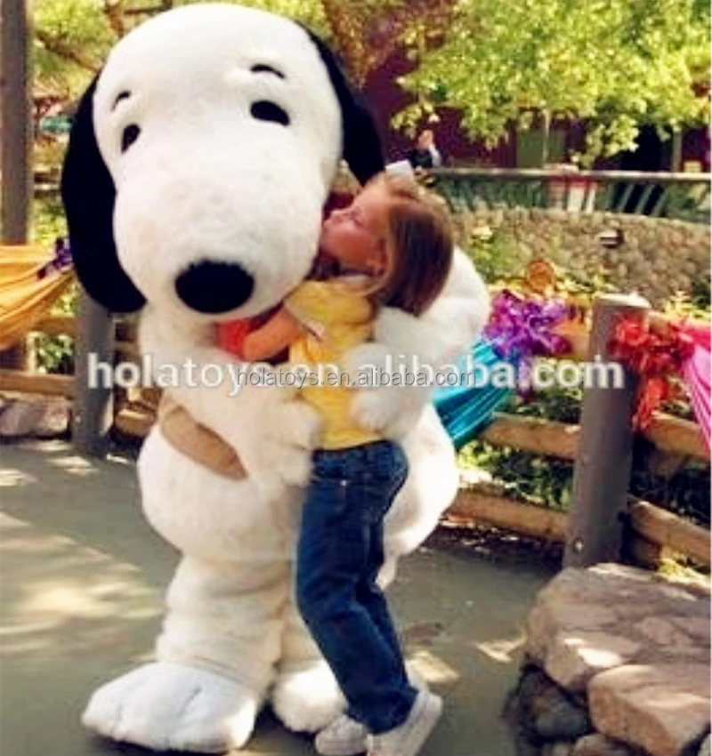 Белая собака Hola, Снупи, костюм талисмана, костюм для взрослых