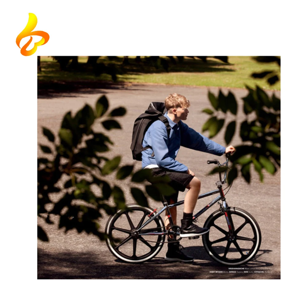 Man PU Leather Waterproof Fashional Backpack , Hoody Backpack, Hoodie Backpack