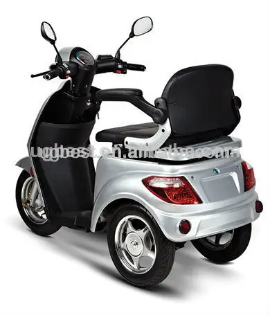 6~8h charing time 40~60km row per charging 3 wheel electric scooter with 2 seats and European standards